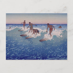 'Surf-Riders, Honolulu' - Postkarte