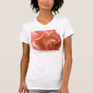 Surf-Rosa Waves - Rose Petals T - Shirt