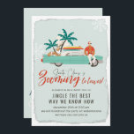 Surf Santa Claus | Virtuelle Weihnachtsfeier Einladung<br><div class="desc">Ein virtuelles Weihnachtsfest mit niedlichen handgezeichneten Illustrationen, die ein tropisches Party des Mittelalters darstellen Moderne Feiertage. Diese Designs sind voller Charme und beruhen auf festlicher Nostalgie. Fügen Sie diesem Design Ihre benutzerdefinierte Formulierung hinzu, indem Sie die Felder "Diese Designvorlage bearbeiten" auf der rechten Seite des Elements verwenden, oder klicken Sie...</div>