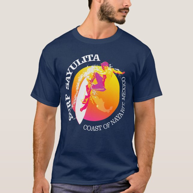 Surf Sayulita T-Shirt (Vorderseite)