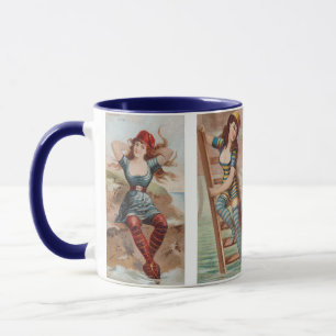 Surf-Schönheiten-Tasse Tasse