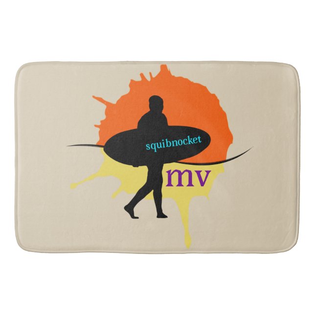 Surf Squibnocket Bath Mat Badematte (Vorderseite)