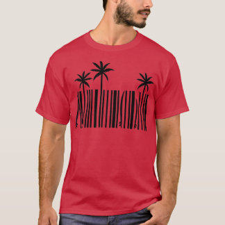 Surf Strichcode Surfdesign T T-Shirt