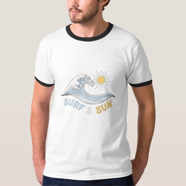 SURF & SUN T-Shirt (Vorderseite)