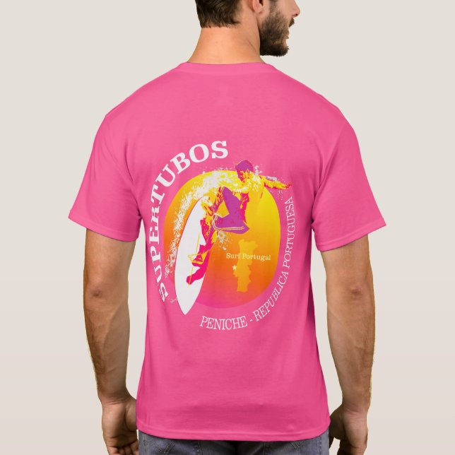 Surf Supertubos T-Shirt (Rückseite)