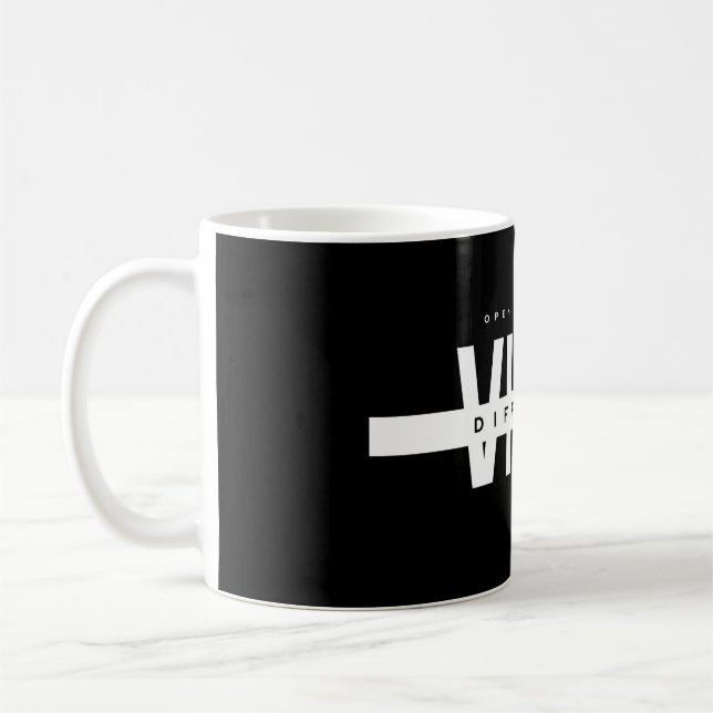 Surf-Tasse mit unterschiedlicher Ansicht Kaffeetasse (Links)