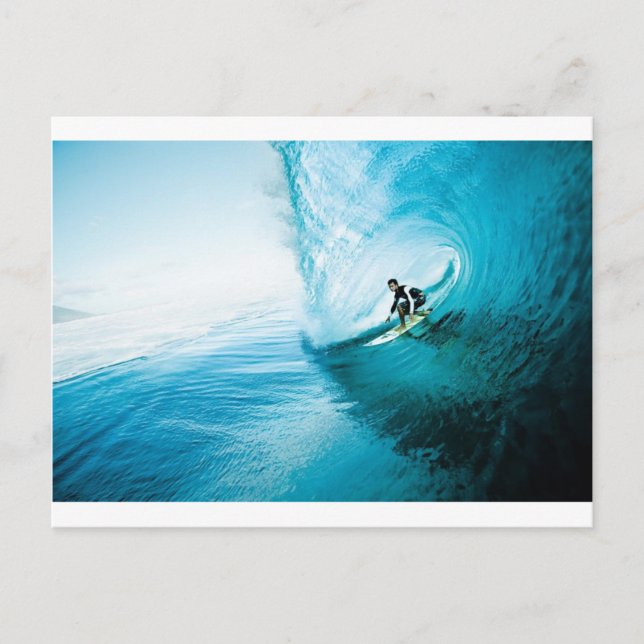 Surf-Typ Postkarte (Vorderseite)