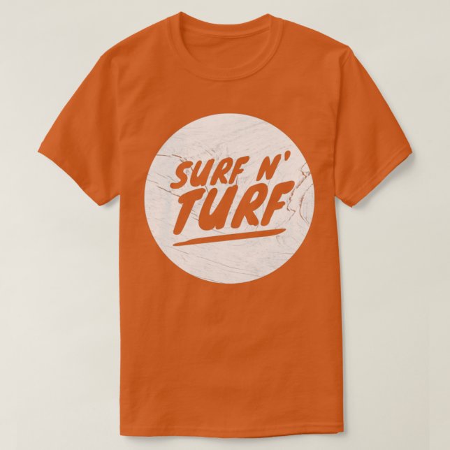 Surf und Turf T-Shirt (Design vorne)
