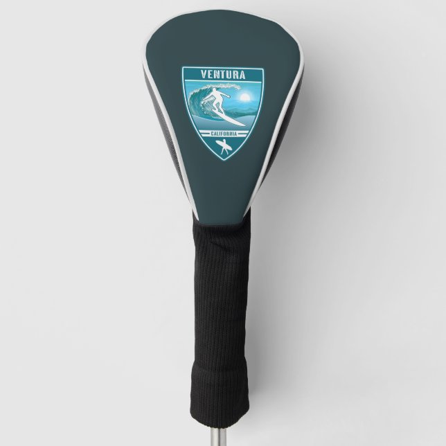 Surf Ventura California Golf Headcover (Vorderseite)