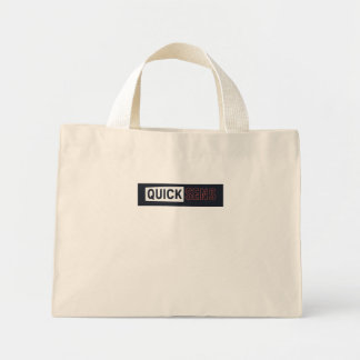 Surf-Vibes-Tasche – Strandstyle-Leinen-Tasche – Oz Mini Stoffbeutel
