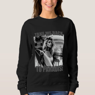 Surf-Wakeboard-Hobby-Schöne-Sprüche-Surfer Sweatshirt