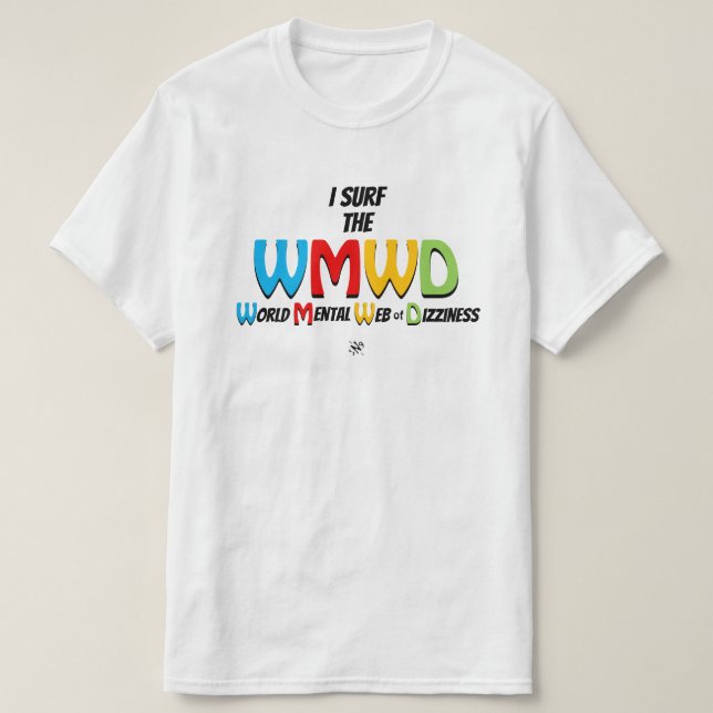 Surf Web Schwindel Chillout Motto v1 T - Shirt (Design vorne)