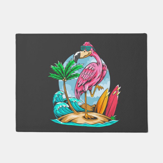 Surf wie ein Mingo! Door Mat Fußmatte (Vorderseite)