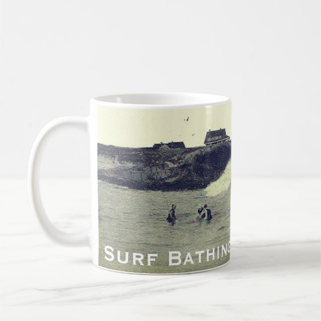 Surfbad, Sakonnet - Little Compton, RI Kaffeetasse (Links)