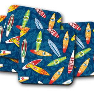 Surfboard Novelty Summer   Surfboard Untersetzer S