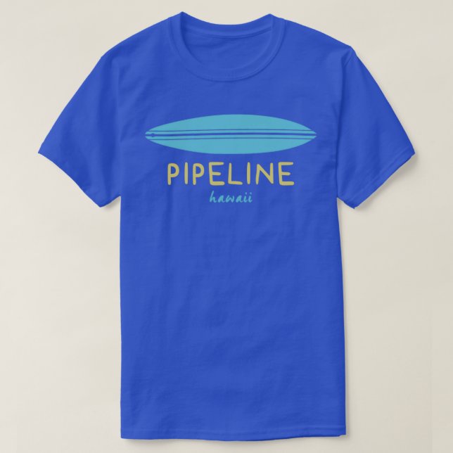 SURFBOARD PIPELINE HAWAII T-Shirt (Design vorne)
