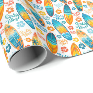 Surfboard Wrapper Geschenkpapier