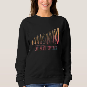 Surfboards feiern Diversity Inklusion Lgbt Prid Sweatshirt