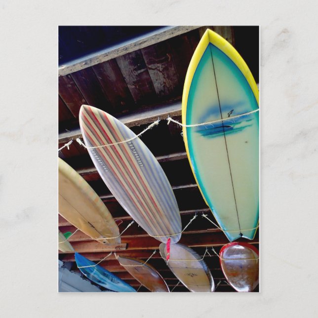 Surfboards Postkarte (Vorderseite)