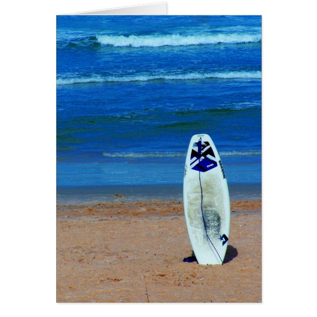 Surfbrett am Strand (Vorne)