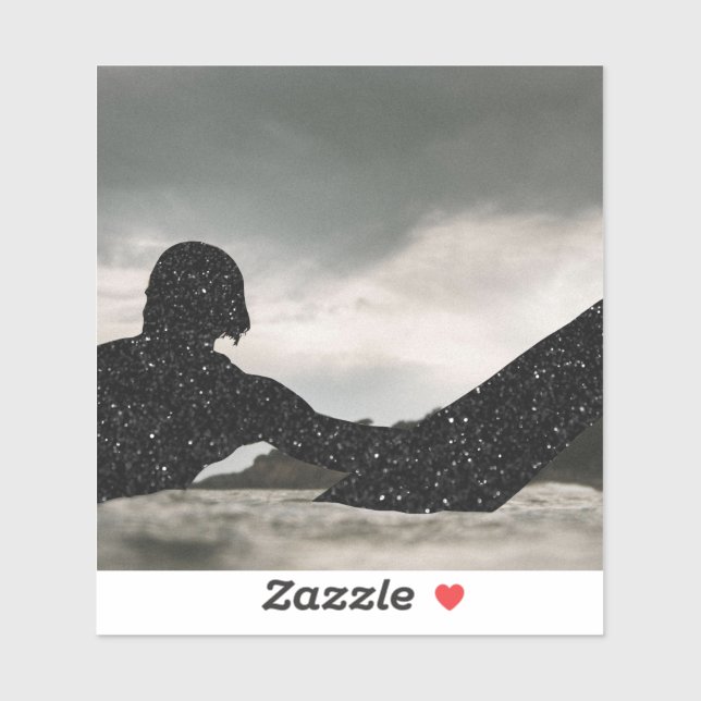 Surfbrett Aufkleber (Blatt)