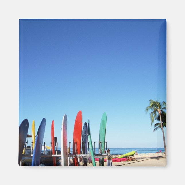 Surfbrett Magnet (Vorne)