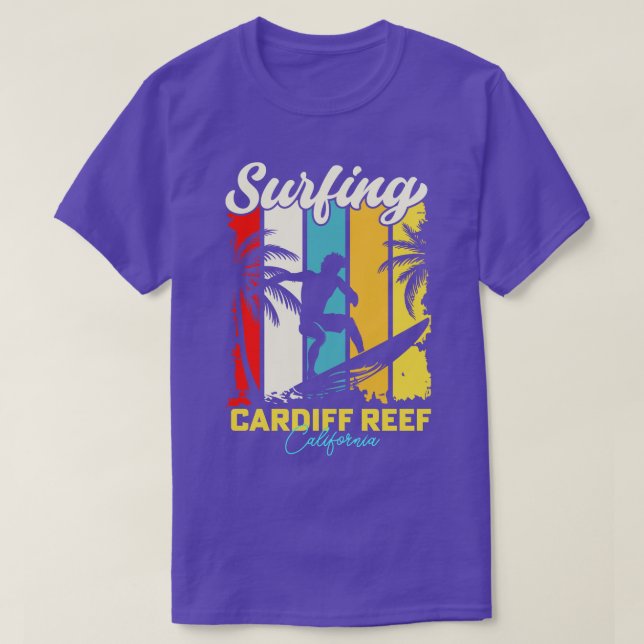 Surfbrett Riff California T-Shirt (Design vorne)