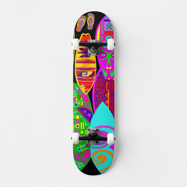 Surfbrett Skateboard (Vorderseite)