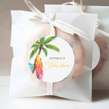 Surfbrett Summer Beach Baby Dusche Gefallen