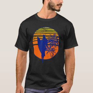 Surfbrett Surfbrett Surfbrett Ozean Tropischer Son T-Shirt