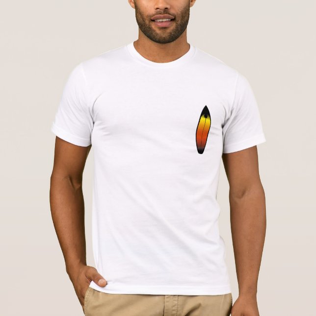 Surfbrett T-Shirt (Vorderseite)