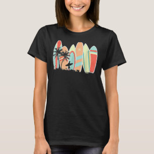 Surfbrett Vintag Classic Retro Surfboard T-Shirt