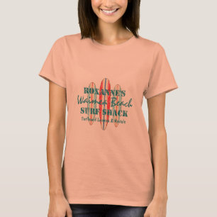 Surfbretter mit eingeschränktem Monogramm-Hawaiian T-Shirt
