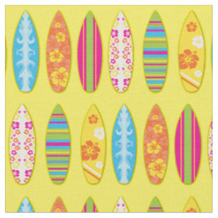Surfbretter Niedlichen Tropical Beach Sports Stoff