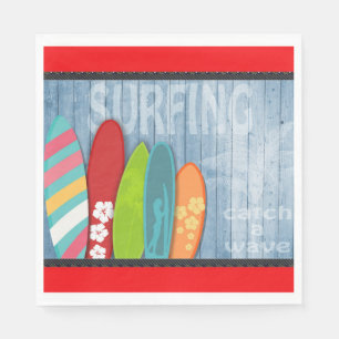 Surfbretter Serviette