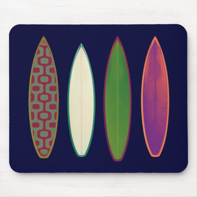 Surfbretter / Surfstil Mousepad (Vorne)