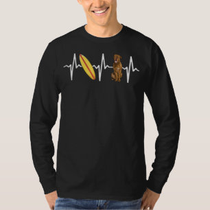 Surfdogues De Bordeaux Heartbeat Dog T-Shirt