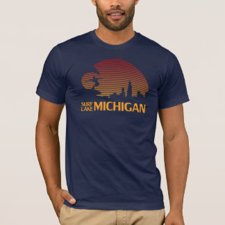 Surfe am Lake Michigan! T-Shirt