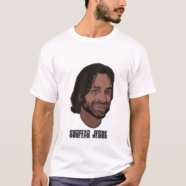 Surfear Jesus T-Shirt (Vorderseite)