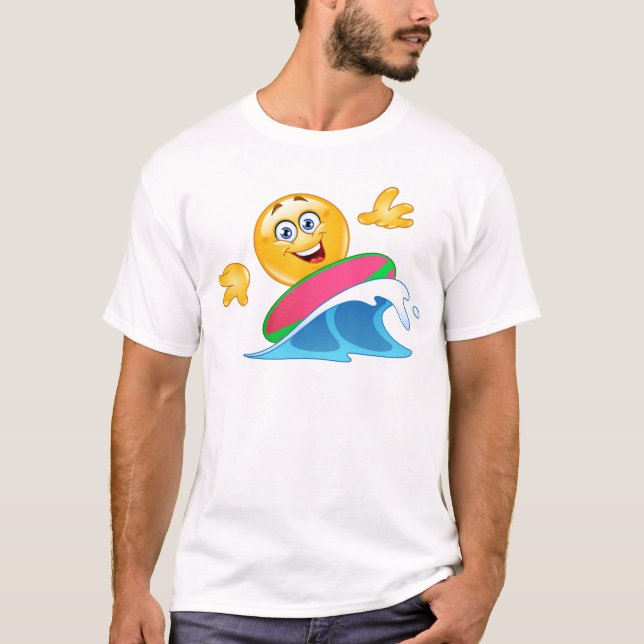 Surfemoji T-Shirt (Vorderseite)