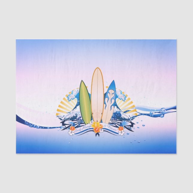 Surfen 2 seidenpapier (Vorderseite)