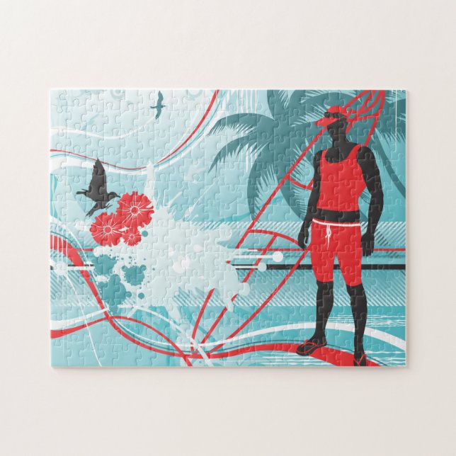 Surfen 4 Puzzle (Horizontal)