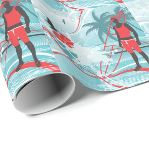 Surfen 4 Wrapping Paper Geschenkpapier