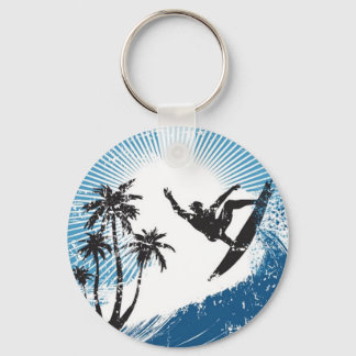 Surfen auf dem Schlüsselanhänger