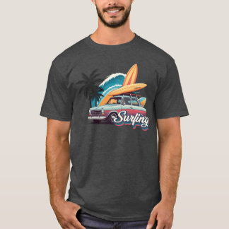 Surfen Auto vintage vintage T-Shirt