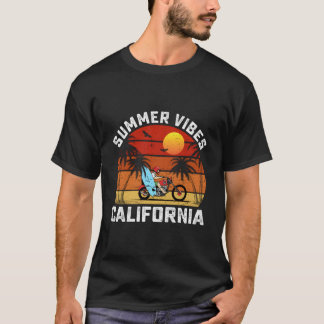 Surfen Beach Sommer Kalifornien T-Shirt