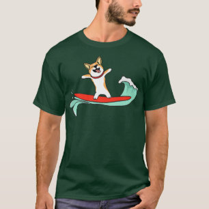 Surfen Corgi Geschenke für Männer, Frauen und Kind T-Shirt