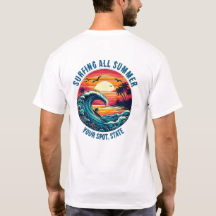 Surfen den ganzen Sommer T-Shirt