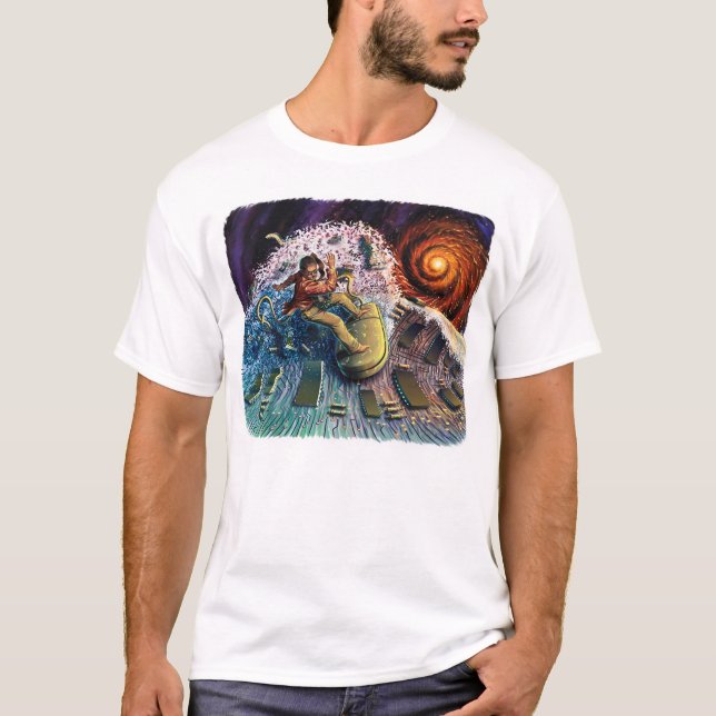 Surfen des Netzes T-Shirt (Vorderseite)