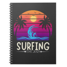 Surfen Est. 2025 Retro Vintage Urlaubsmodus Surfen